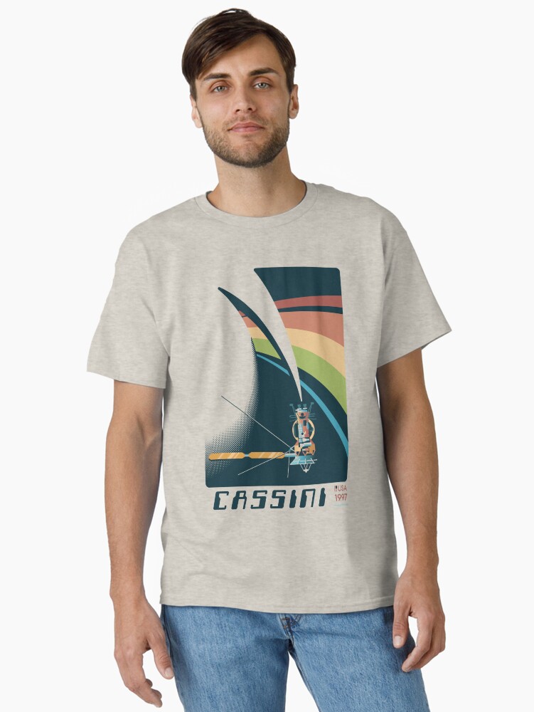 Thumbnail 1 of 7, Classic T-Shirt, Retro Cassini designed and sold by adorabowldesign.
