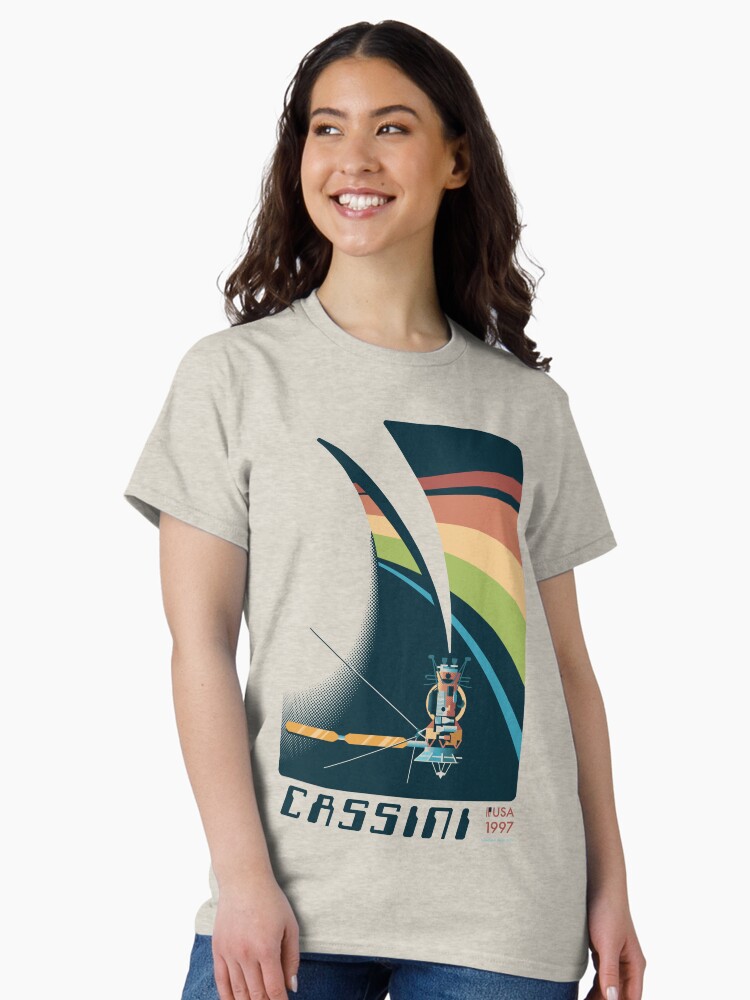 Thumbnail 2 of 7, Classic T-Shirt, Retro Cassini designed and sold by adorabowldesign.