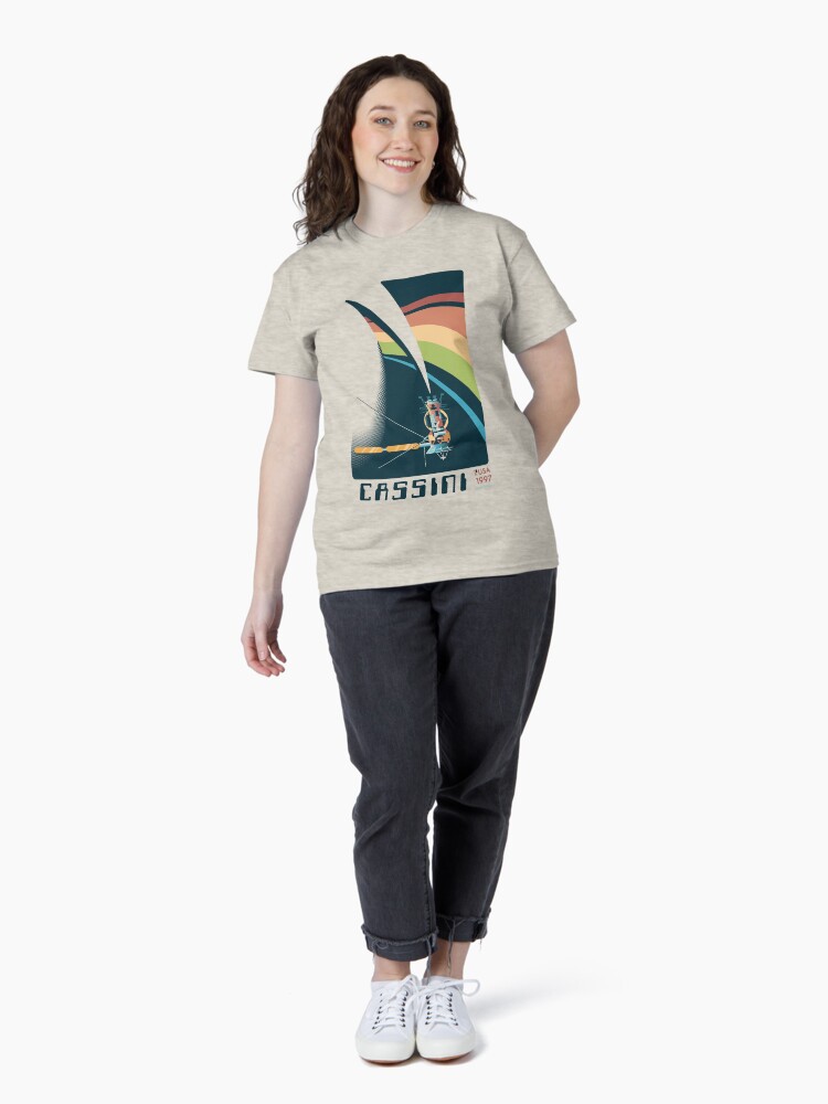 Thumbnail 4 of 7, Classic T-Shirt, Retro Cassini designed and sold by adorabowldesign.