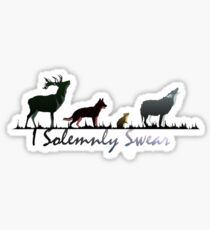I Solemnly Swear Sticker
