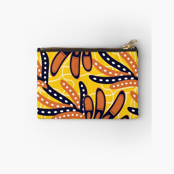Item preview, African ethnic traditional yellow pattern. designed and sold by CuteBeeDesign.
