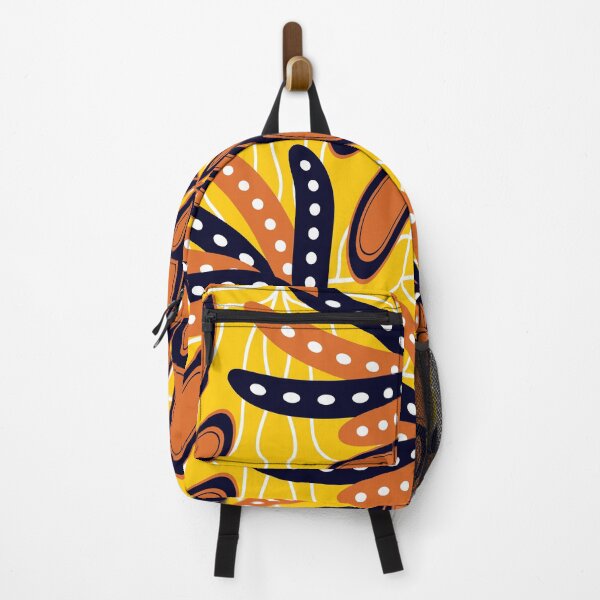 Item preview, African ethnic traditional yellow pattern. designed and sold by CuteBeeDesign.