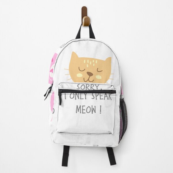 Item preview, HOOOOOT! SORRY, I ONLY SPEAK MEOW! designed and sold by fullyballed.