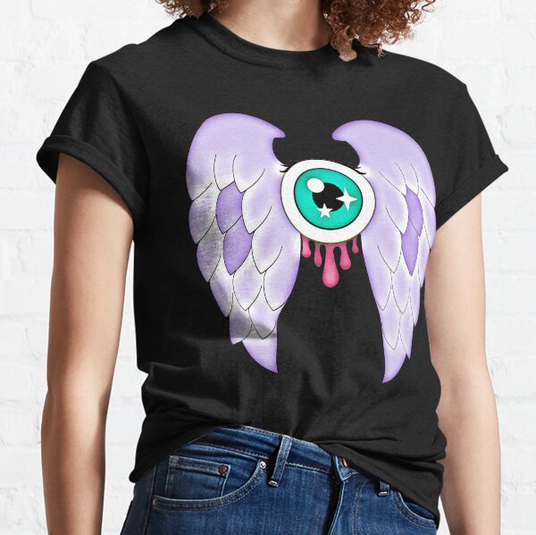 Pastel Goth | Winged Eye | Black Classic T-Shirt