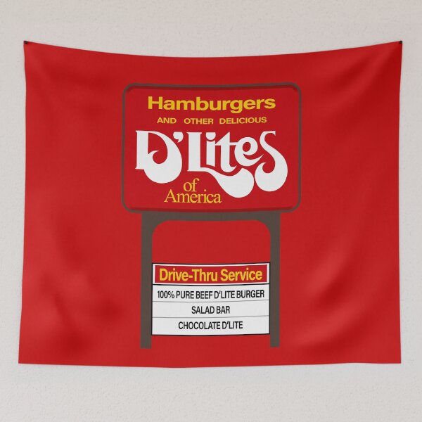 Item preview, D'Lites Of America SIgn designed and sold by TeeArcade84.
