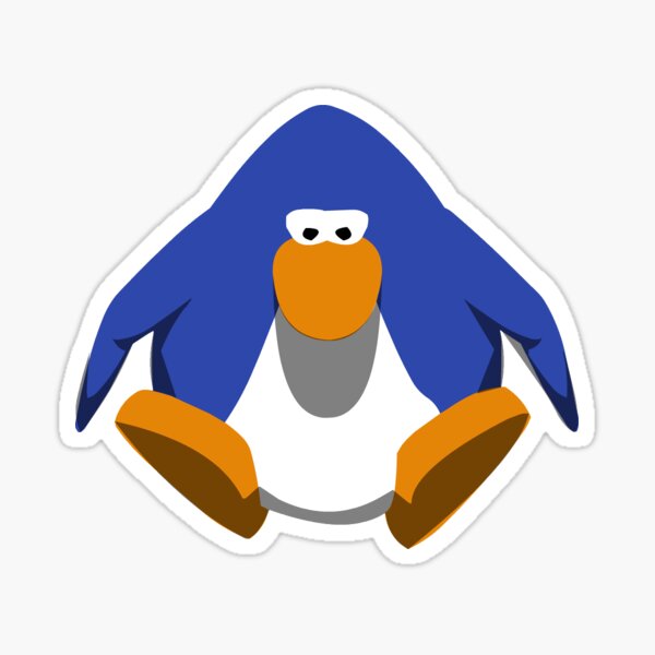 Club Penguin Vibing Meme  Sticker for Sale by samchhapman