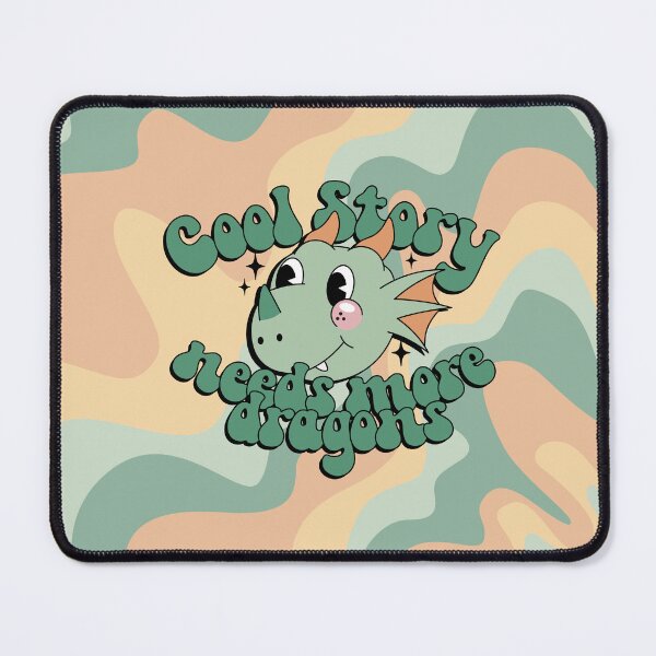 Item preview, Cool story needs more dragons (Aussie Memes) designed and sold by Ashley Castleton.