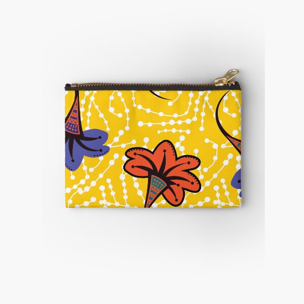 Item preview, African ethnic traditional yellow pattern. designed and sold by CuteBeeDesign.