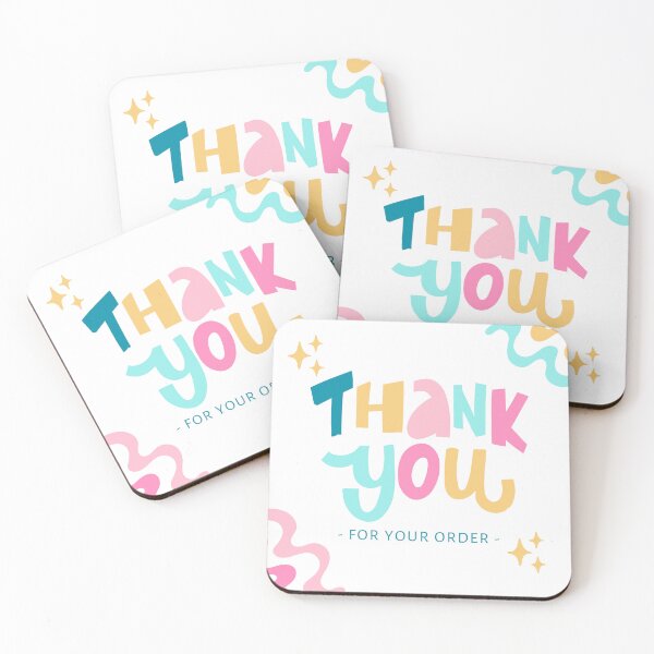 Item preview, Thank you Sticker for you Business designed and sold by JannWe.