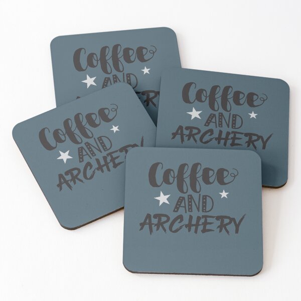 Item preview, Coffee and ARCHERY  designed and sold by EddWehner.