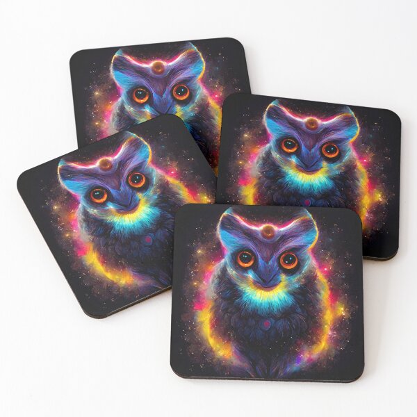 Item preview, Starry Starry Barn Owl designed and sold by Si Pakne.