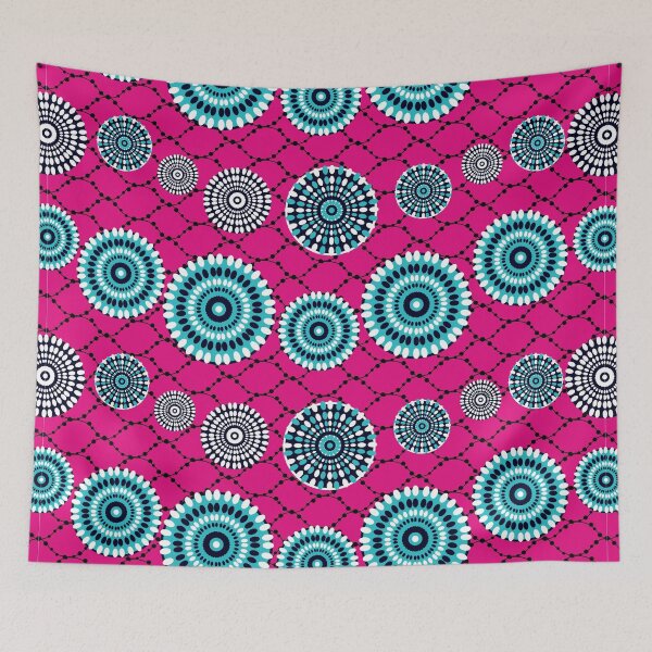 Item preview, African ethnic traditional pink pattern. designed and sold by CuteBeeDesign.