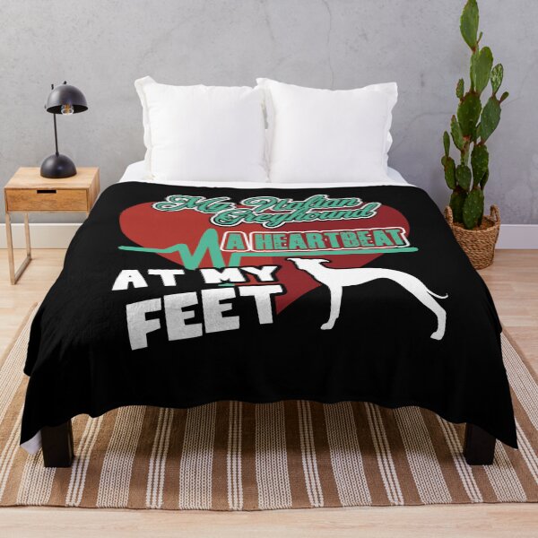 Item preview, My Italian Greyhound A Heartbeat At My Feet designed and sold by UnknownArtistt.