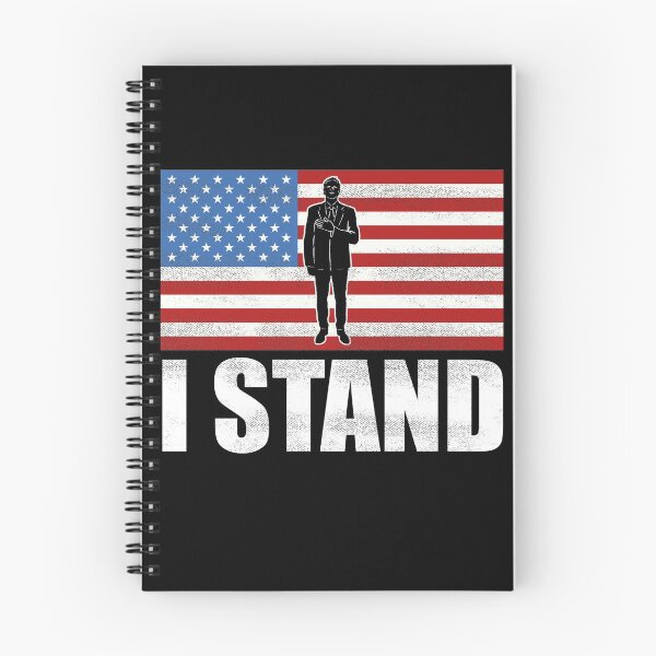 Item preview, I Don't Kneel Flag Shirt - I Stand National Anthem Shirt designed and sold by SteamerTees.