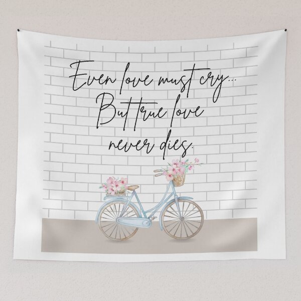 Item preview, Even love must cry true love never dies designed and sold by griefandhope.