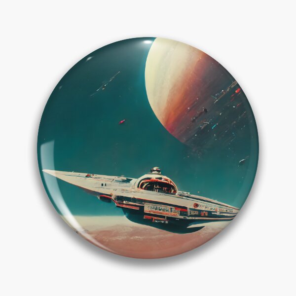Item preview, Retro HD UFO designed and sold by Foodcolored.