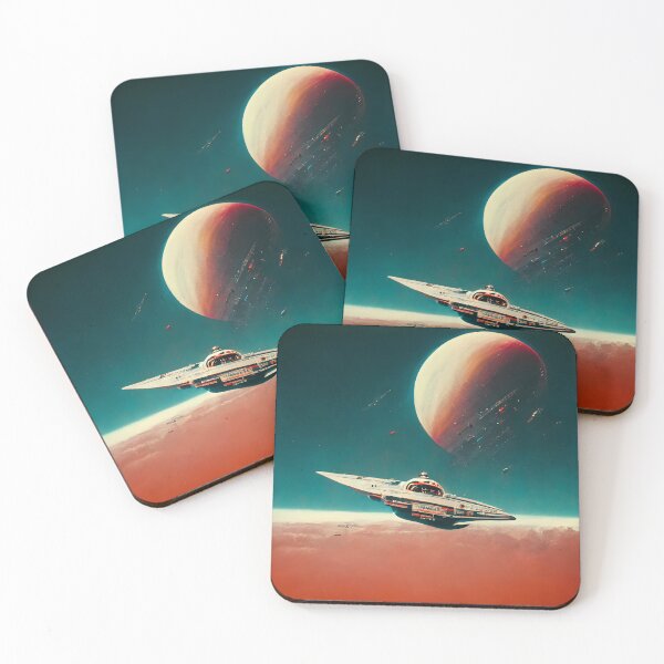 Item preview, Retro HD UFO designed and sold by Foodcolored.
