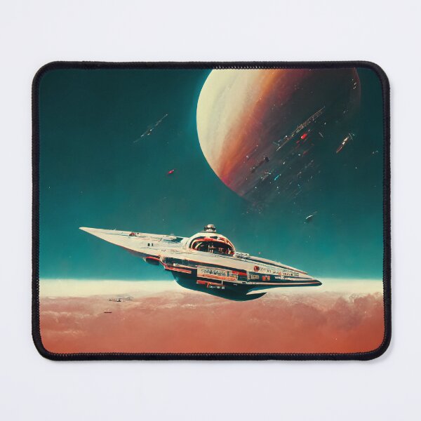 Item preview, Retro HD UFO designed and sold by Foodcolored.