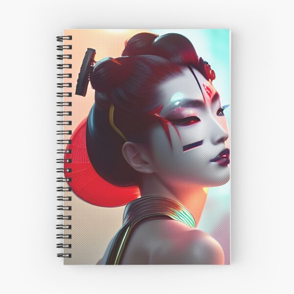 Item preview, Geisha cibernética 10 designed and sold by Crantastic.