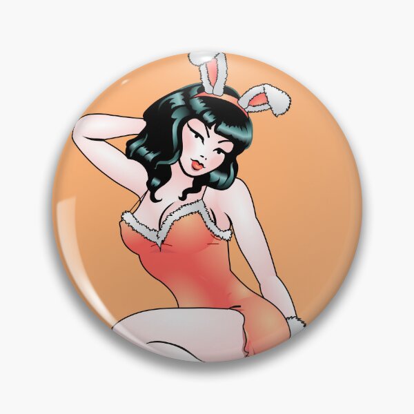 Item preview, Pascua Pin Up Girl Conejito de Pascua Retro Pinup Art designed and sold by ArtistKimHunter.