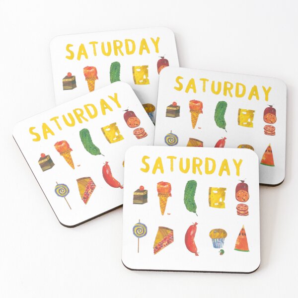 Item preview, hungry caterpillars saturday funny fruit lover vegan designed and sold by CarlFio.