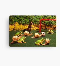 Football Canvas Print