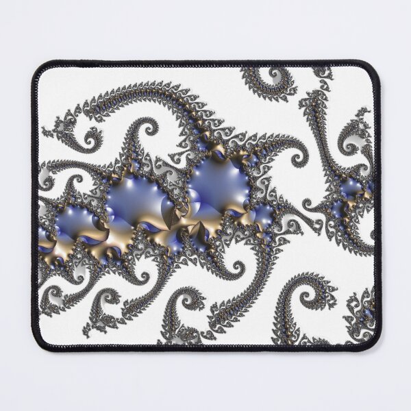 Item preview, Heavenly Blue Fractal | Fractal Art Generator | Metallic Fractal Art designed and sold by JillyJ05.