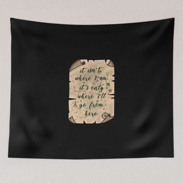 Item preview, It Isn T Where I Am It S Only Where I Ll Go From Here Pullover Sweatshirt designed and sold by Charliechaney3.