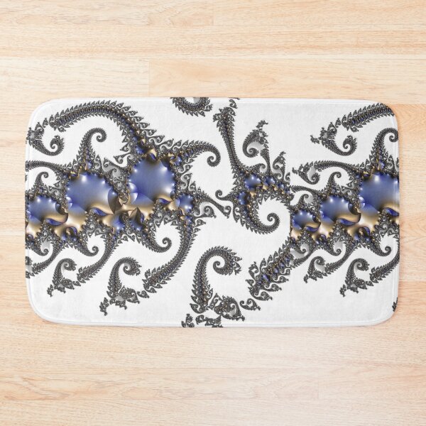 Item preview, Fractal Azul Celestial | Generador de Arte Fractal | Arte Fractal Metálico designed and sold by JillyJ05.