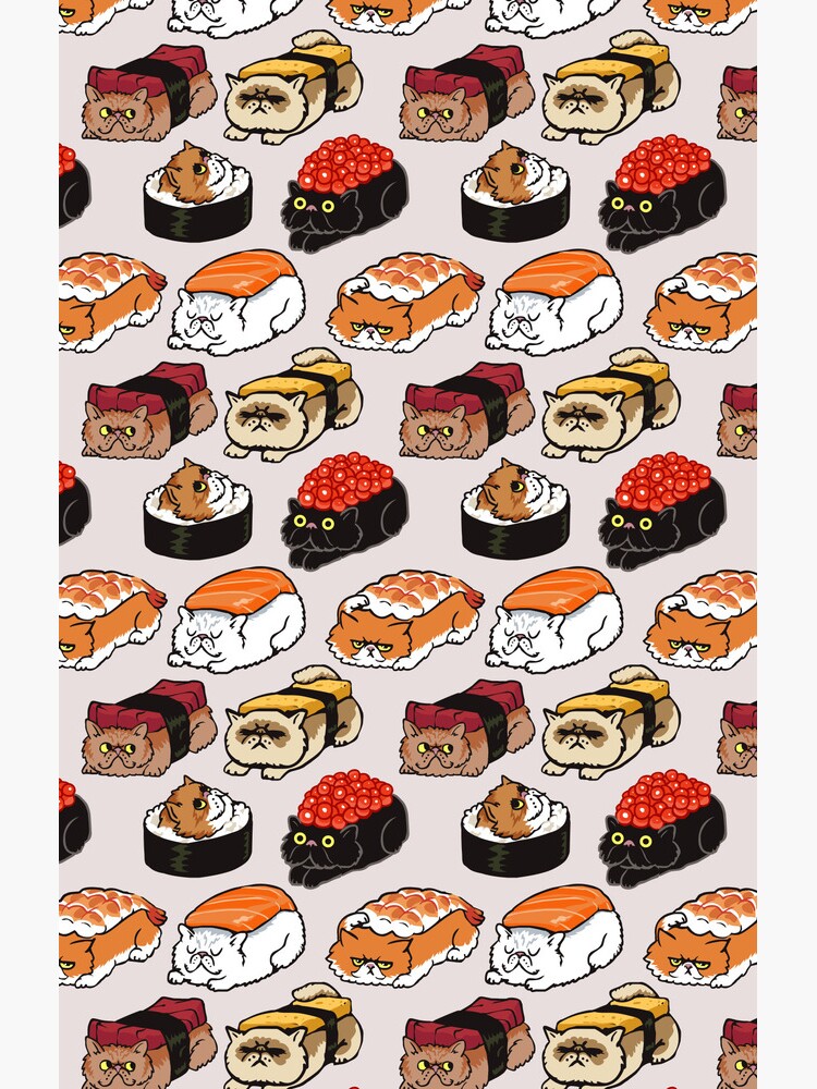Sushi Persian Cat by Huebucket