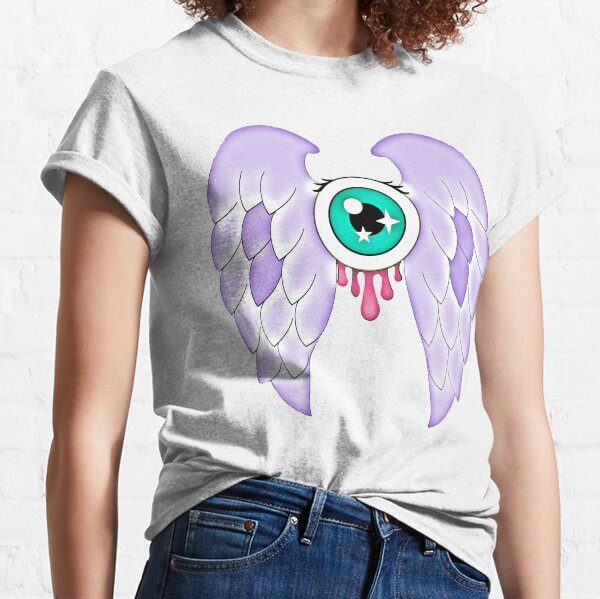 Pastel Goth | Winged Eye | White Classic T-Shirt