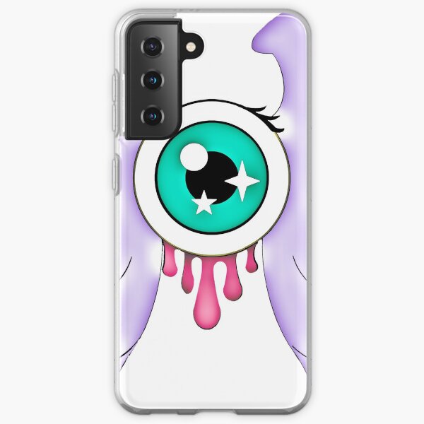 Pastel Goth | Winged Eye | White Samsung Galaxy Soft Case