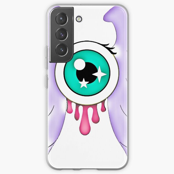 Pastel Goth | Winged Eye | White Samsung Galaxy Soft Case