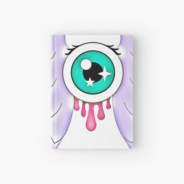 Pastel Goth | Winged Eye | White Hardcover Journal