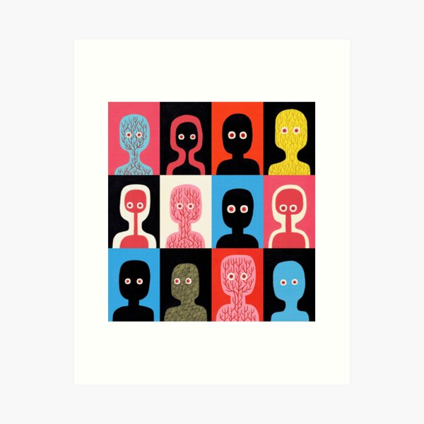Ghosts Art Print