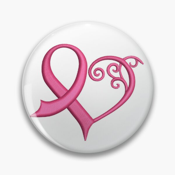 Pink Heart Ribbon Sticker for Sale by JSGinfograph