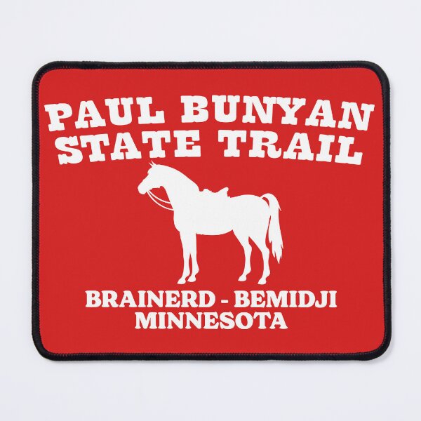 Item preview, Paul Bunyan State Trail from Brainerd to Bemidji, Minnesota 115 miles Horse designed and sold by leepymock.