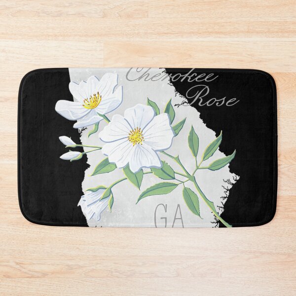 Item preview, flor del estado de georgia rosa cherokee de jen montgomery jen montgomery transparente designed and sold by impalaso.