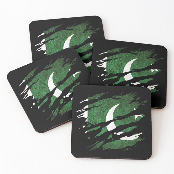 Item preview, Pakistan - national flag, scratches, cracks designed and sold by Mohja-Design.