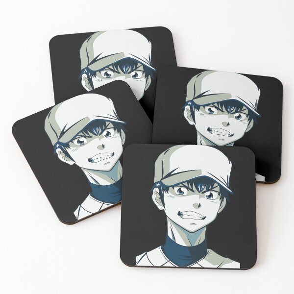 Item preview, Diamond no Ace: Monochrome Sawamura Eijun designed and sold by Viability Creative.