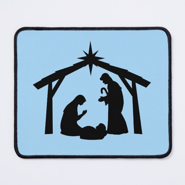 Item preview, The Christmas Nativity Silhouette designed and sold by Lady-Lilac.