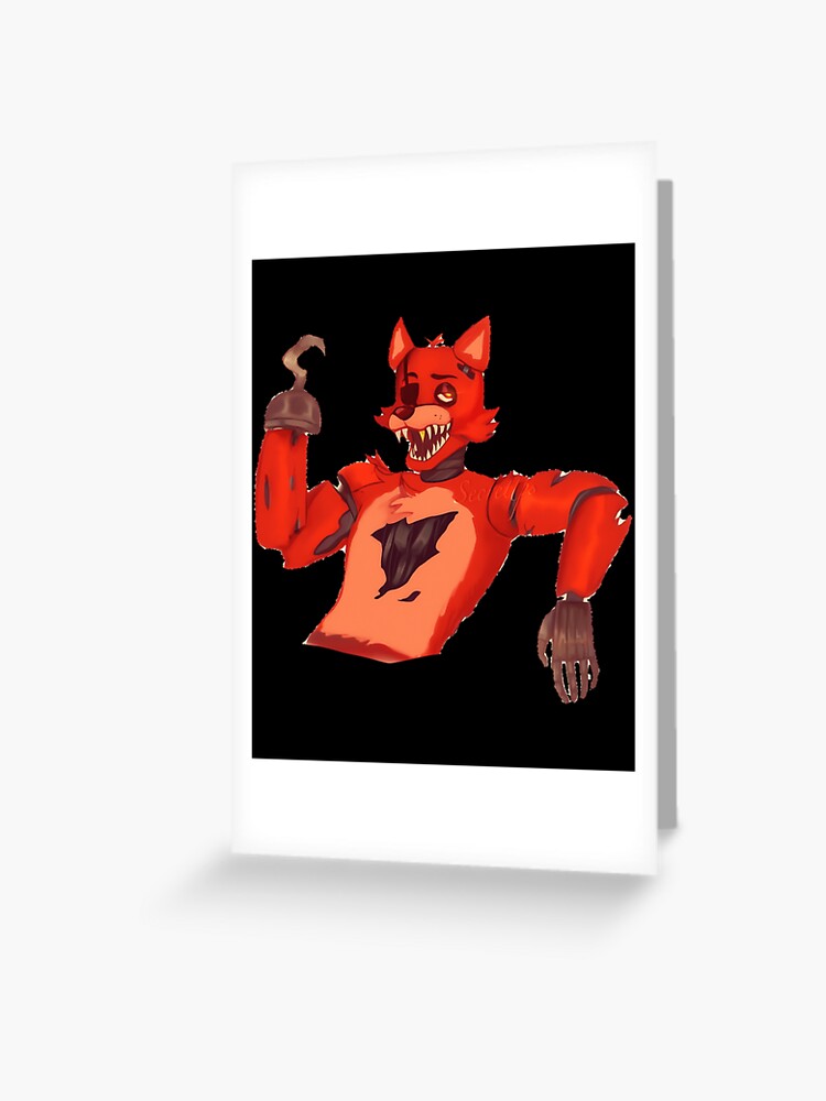 Five Nights at Freddy&amp;amp;#39;s - Foxy The Pirate Fox Greeting  Card for Sale by Jobel