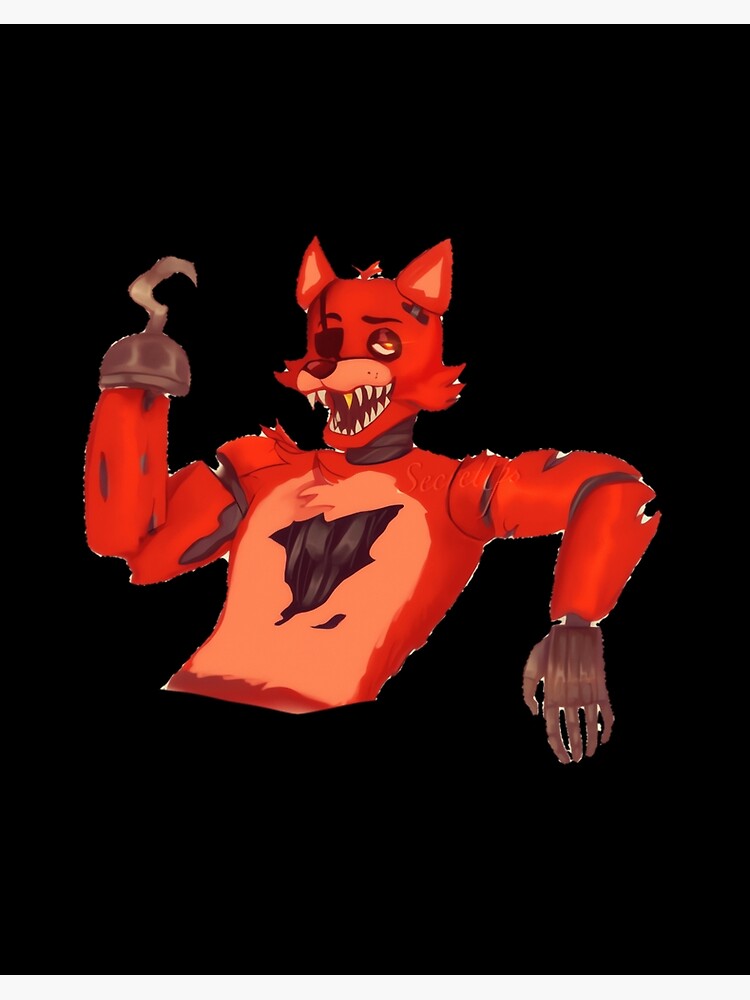 Withered foxy five nights at freddys 2 Art Board Print for Sale by  teraMerchShop