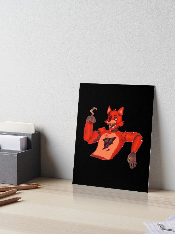 Foxy Fnaf  Art Board Print for Sale by JennifBryle