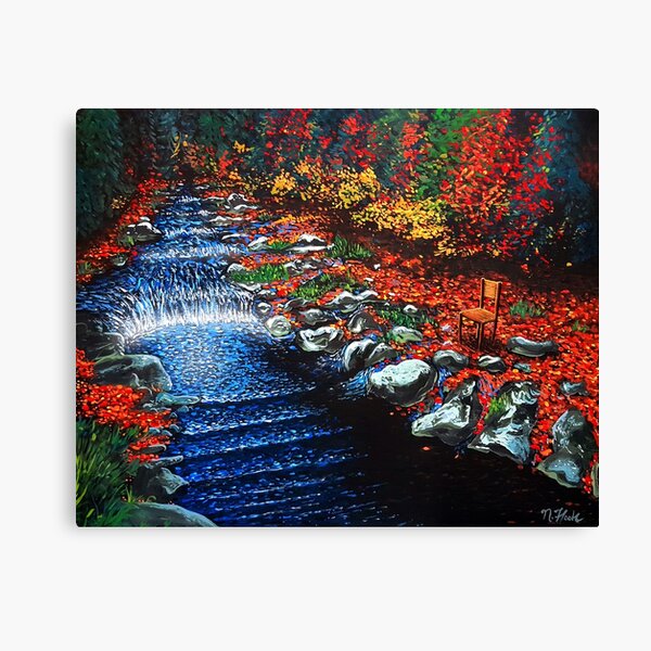 Stream Of Consciousness Canvas Print