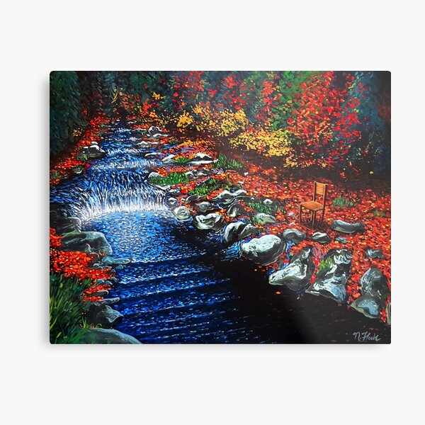 Stream Of Consciousness Metal Print