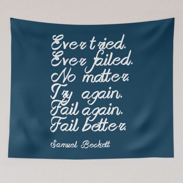Item preview, Fail again. Fail better.   designed and sold by rosehong.