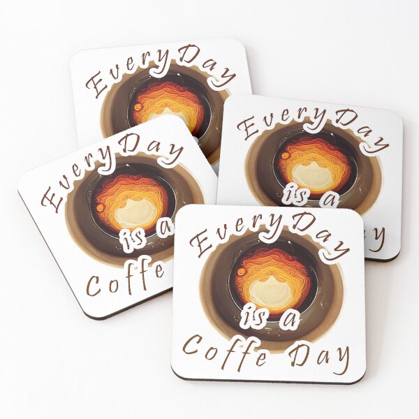 Item preview, Everyday is a coffee Day designed and sold by FascinoStudios.