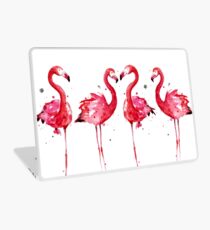 Pink Flamingos Laptop Skin