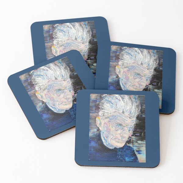 Item preview, SAMUEL BECKETT - oil portrait   designed and sold by rosehong.